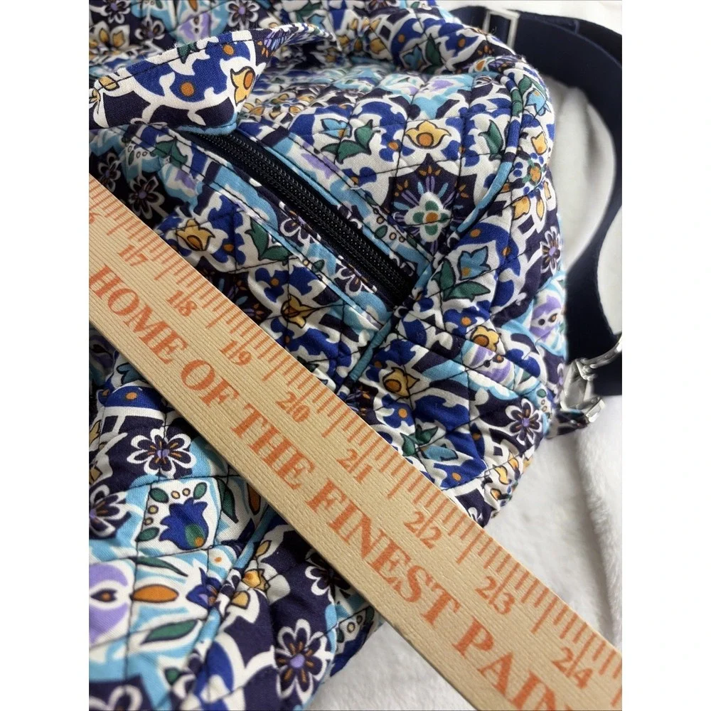 Vera Bradley Lisbon Medallion Lge Duffel 2 Med Weekenders Rare Matching 3 Pieces